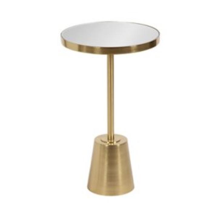 Gold Mirrored Tara Accent Table