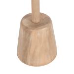 Marble & Natural Wood Tara Accent Table