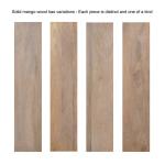 Marble & Natural Wood Tara Accent Table