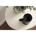 White Wood Sureda Oval Accent Table