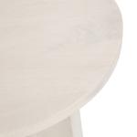 White Wood Sureda Oval Accent Table
