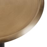 Gold & Black Metal Sanzo Accent Table