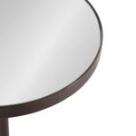 Pewter Mirrored Tara Accent Table