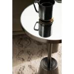 Pewter Mirrored Tara Accent Table