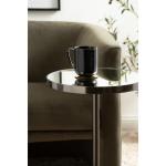 Pewter Mirrored Tara Accent Table