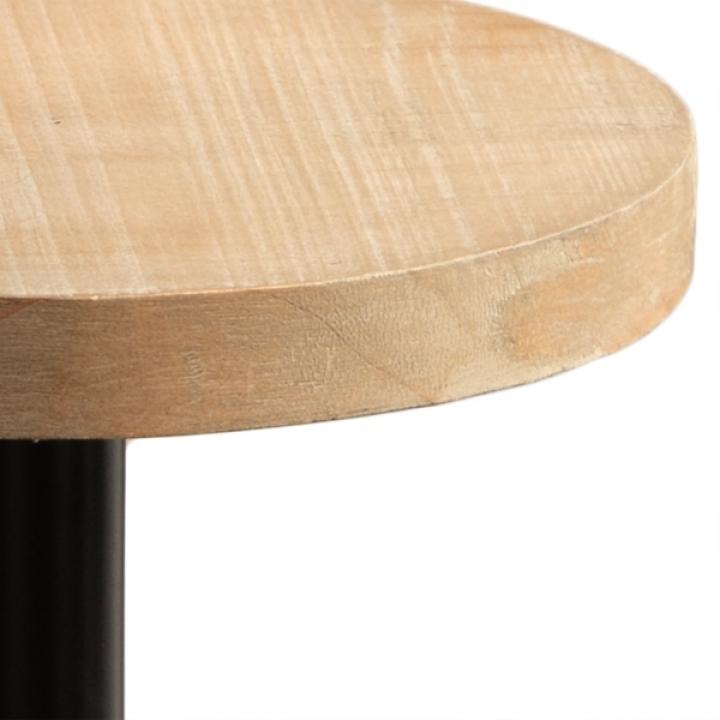 Natural Wood Stratton Accent Table
