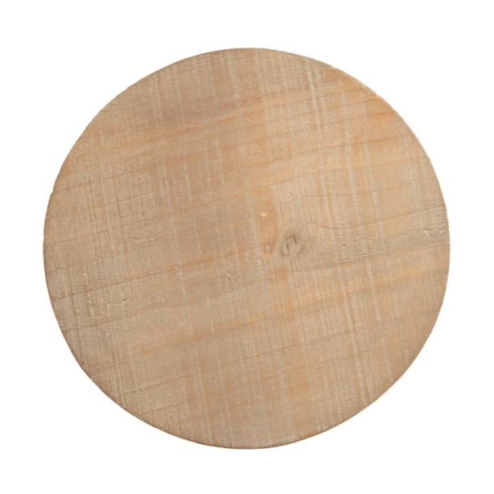 Natural Wood Stratton Accent Table