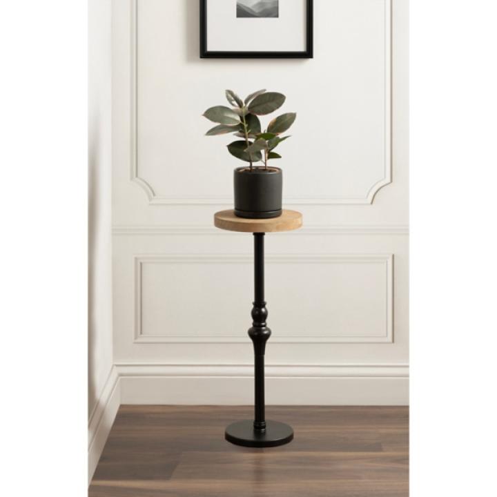 Natural Wood Stratton Accent Table