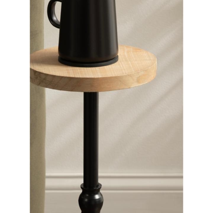 Natural Wood Stratton Accent Table
