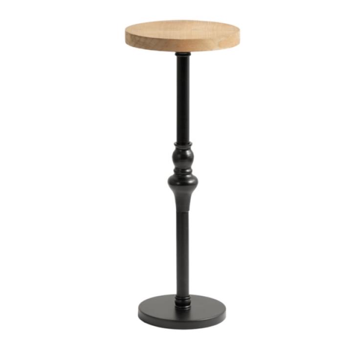 Natural Wood Stratton Accent Table