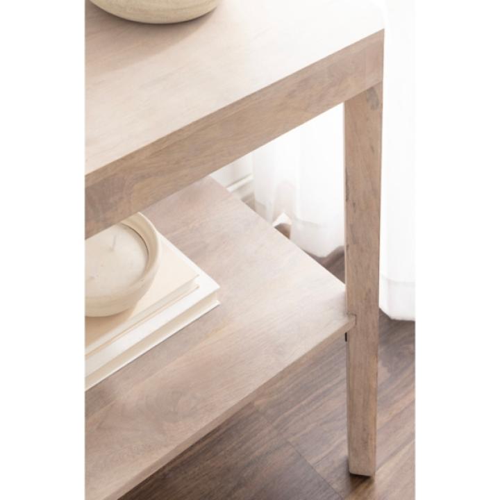 Natural Wood Talcott End Table