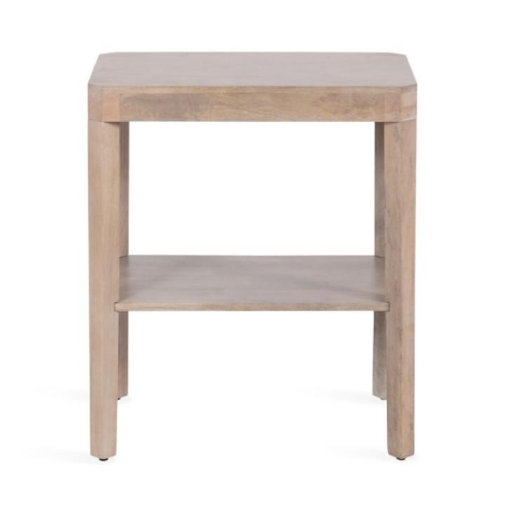 Natural Wood Talcott End Table