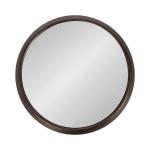 Bronze Metal Mirrored Sanzo Accent Table