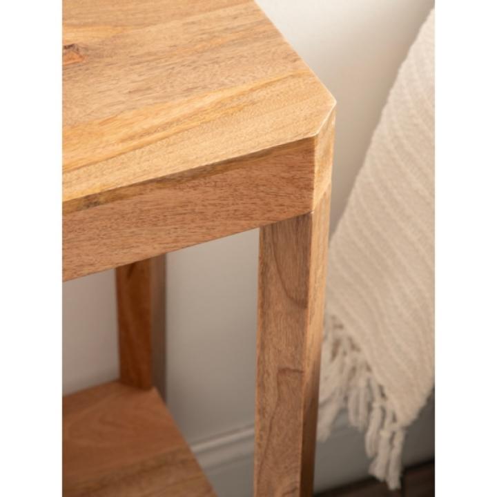 Natural Wood Talcott Console Table