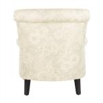 SAFAVIEH Gray Floral Traditional Accent Chair