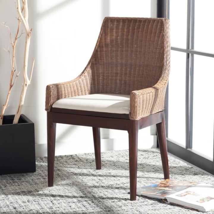 Woven Rattan Francene Accent Chair