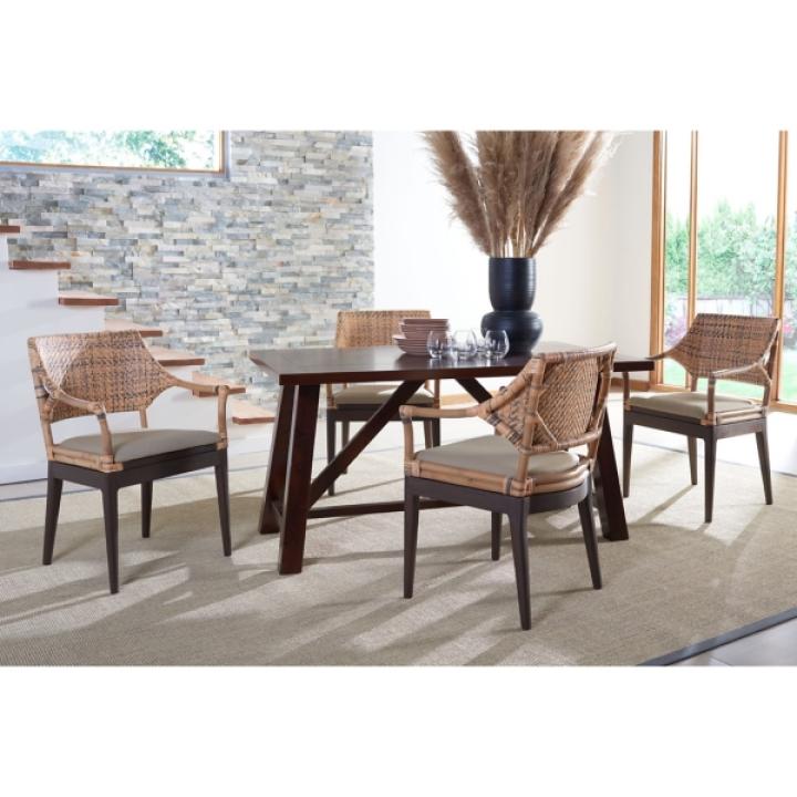 Coastal Rattan Lia Accent Chair