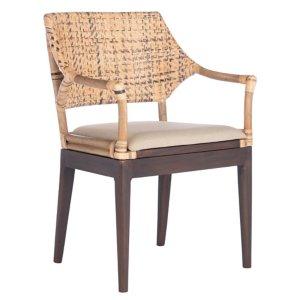 Coastal Rattan Lia Accent Chair