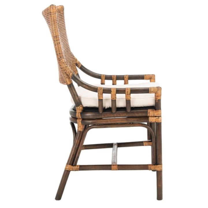 Coastal Natural Rattan Donna Accent Chair