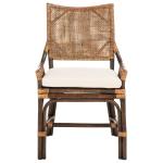 Coastal Natural Rattan Donna Accent Chair