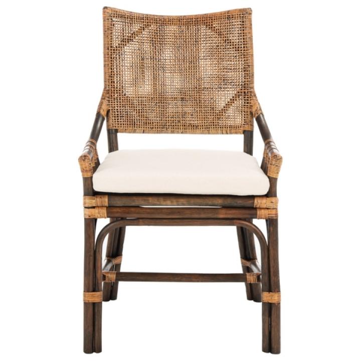 Coastal Natural Rattan Donna Accent Chair