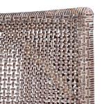 Coastal Brown Rattan Donna Accent Chair