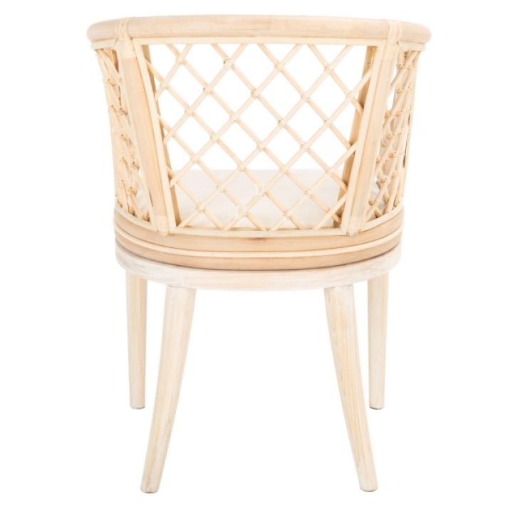 Natural Wash Rattan Carly Accent Chair