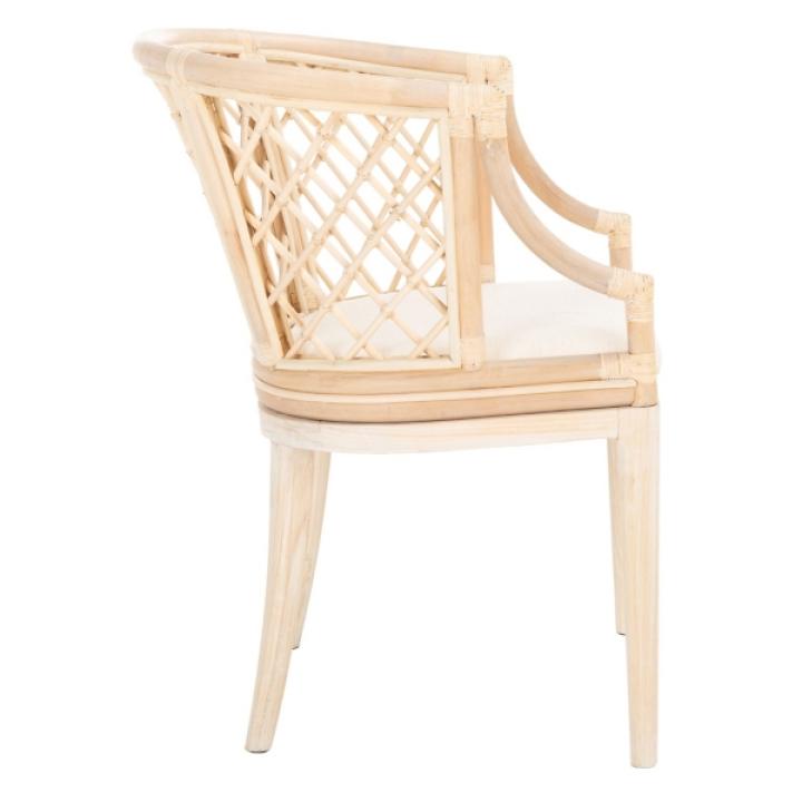 Natural Wash Rattan Carly Accent Chair