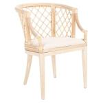 Natural Wash Rattan Carly Accent Chair