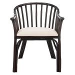Dark Brown Rattan Birdie Armchair