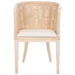 Natural Whitewash Mable Accent Chair