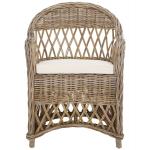 Rattan Wicker Club Accent Chair