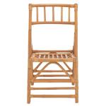 Natural Rattan Maya Folding Chairs, Set of 2