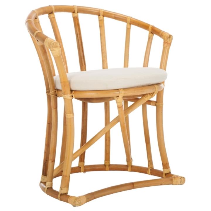 Modern Natural Rattan Bali Accent Chair