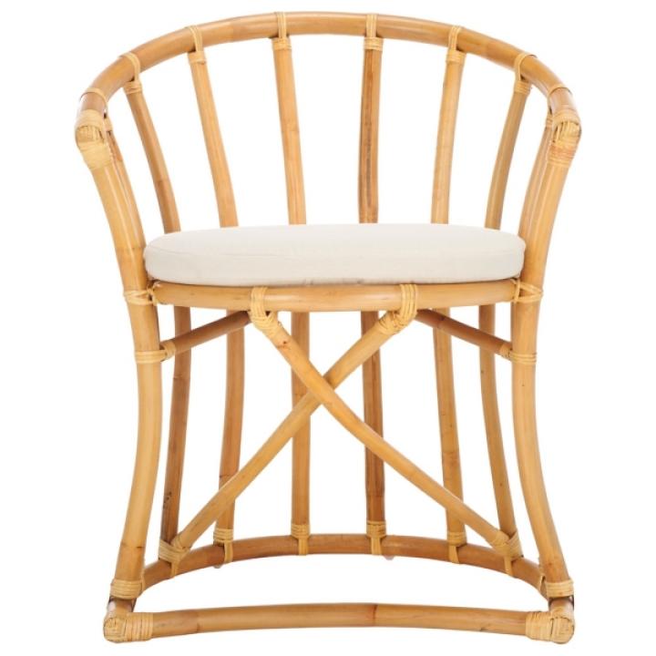 Modern Natural Rattan Bali Accent Chair
