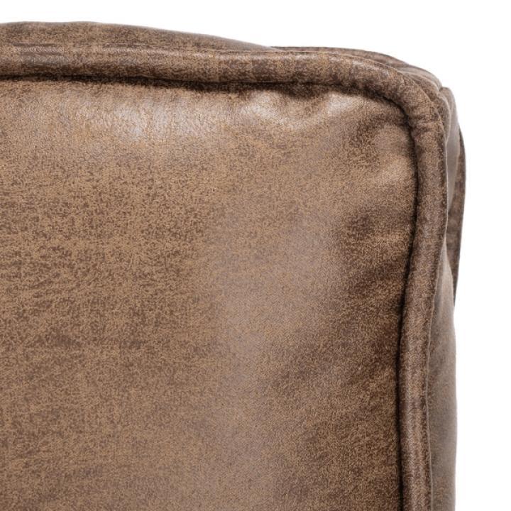 Brown and Gold Modern Accent Chair