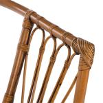 Brown Rattan Aria Coastal Accent Chairs, Set of 2