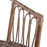 Gray Rattan Aria Coastal Accent Chairs, Set of 2