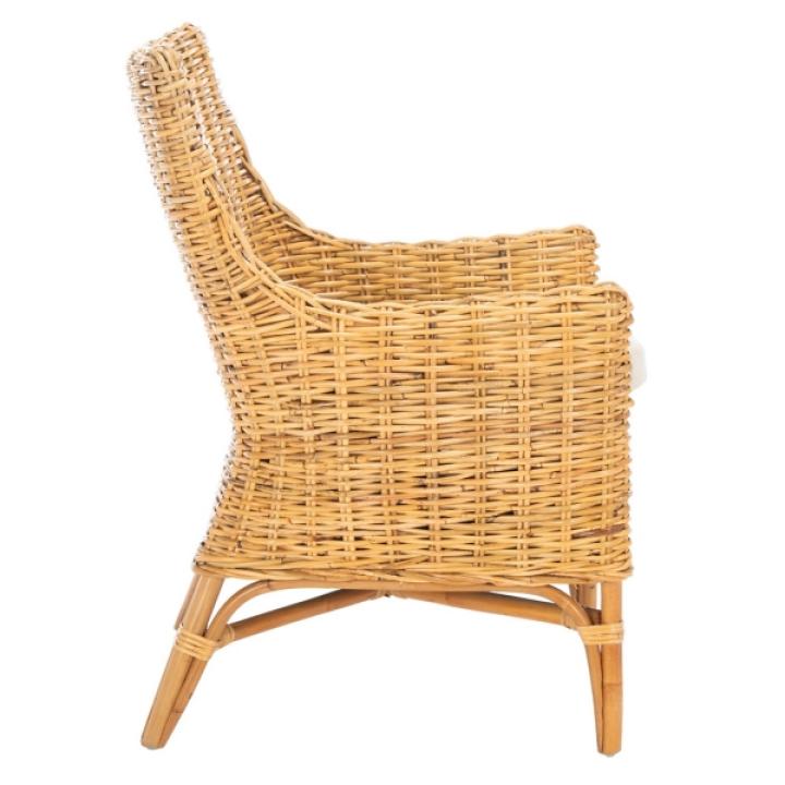 Natural Rattan Hana Coastal Accent Chair
