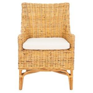 Natural Rattan Hana Coastal Accent Chair
