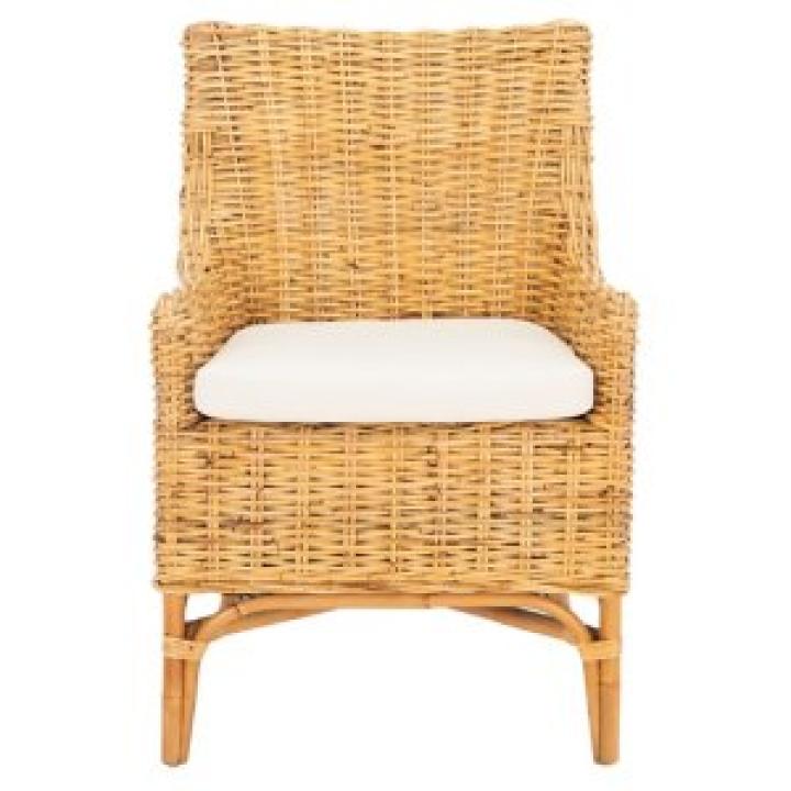 Natural Rattan Hana Coastal Accent Chair