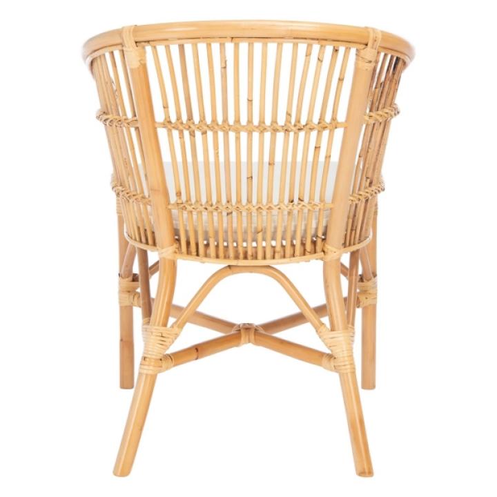 Natural Rattan Millie Coastal Accent Chair