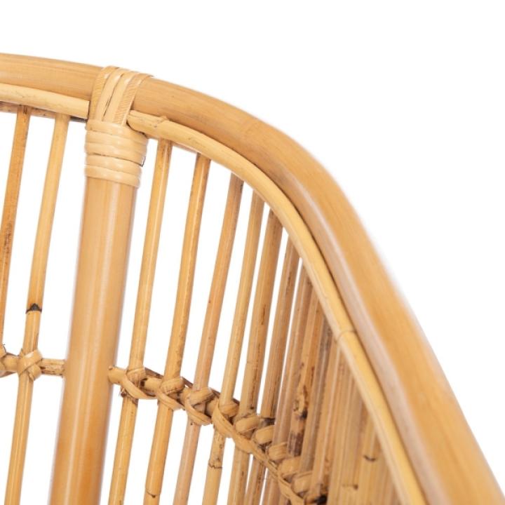 Natural Rattan Millie Coastal Accent Chair