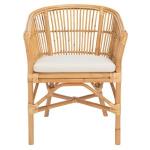 Natural Rattan Millie Coastal Accent Chair