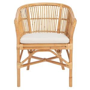Natural Rattan Millie Coastal Accent Chair