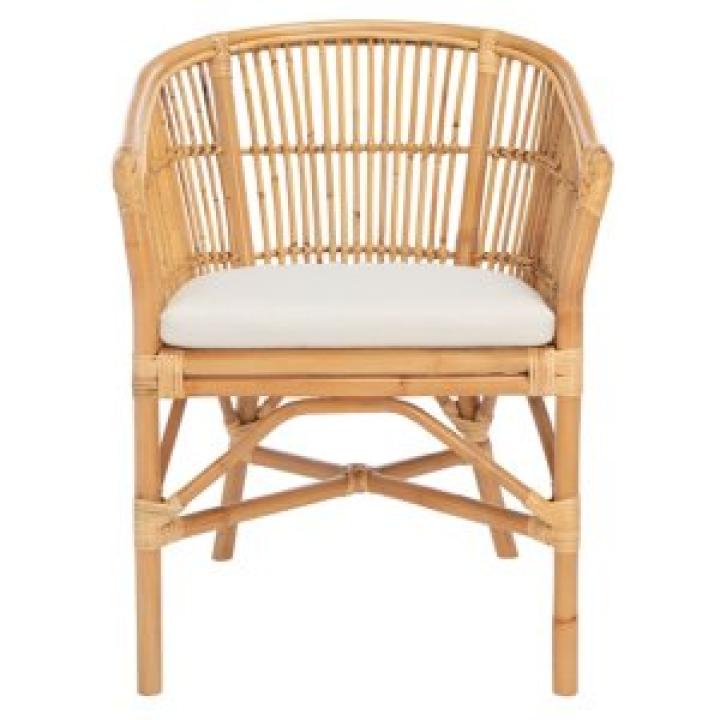 Natural Rattan Millie Coastal Accent Chair