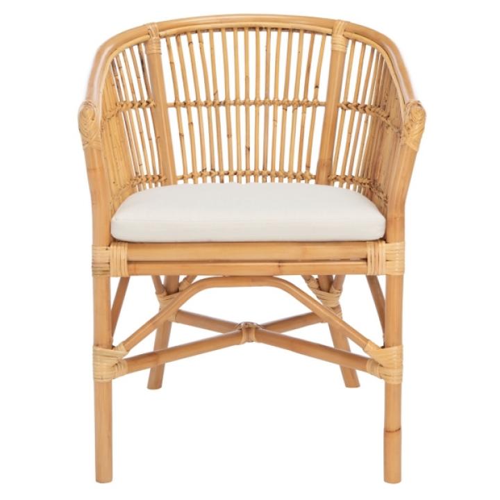 Natural Rattan Millie Coastal Accent Chair