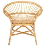 Natural Rattan Scoop Mayme Accent Chair