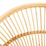 Natural Rattan Scoop Mayme Accent Chair