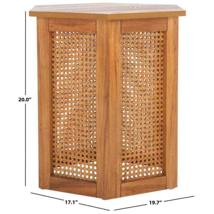 Natural Rattan Sophie Accent Table